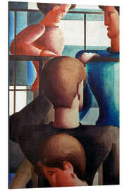 Magnettafel Gruppe am Geländer I