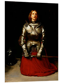 Foam board print Joan of Arc