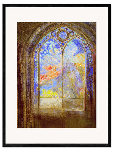 Framed art print Church window