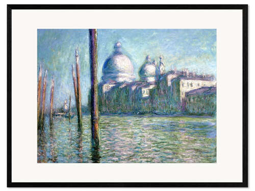 Impresión de arte enmarcada El Grand Canal
