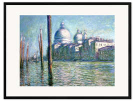 Impresión de arte enmarcada El Grand Canal
