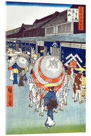 Acrylglas print Nihonbashi Tori I-chome Ryakuzu
