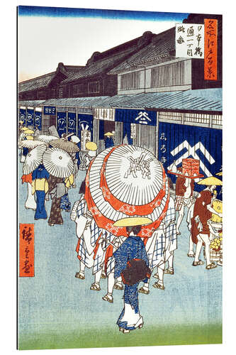 Gallery print Nihonbashi Tori I-chome Ryakuzu