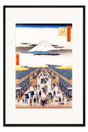 Gerahmter Kunstdruck Suruga-cho