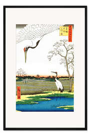 Gerahmter Kunstdruck Minowa, Kanasugi, Mikawashima