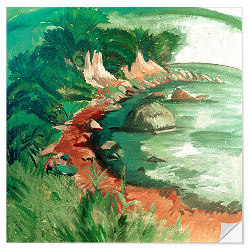 Wall sticker Coast in Fehmarn
