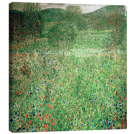 Lienzo  Paisaje de un jardín - Gustav Klimt