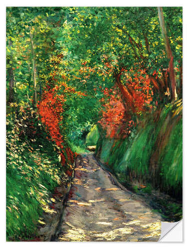 Wall sticker Forest path