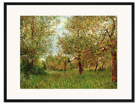 Gerahmter Kunstdruck Kleine Wiese in By