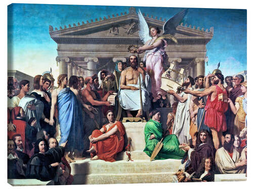 Canvas-taulu Apotheosis Homers