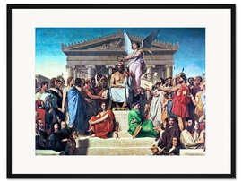 Gerahmter Kunstdruck Apotheose Homers