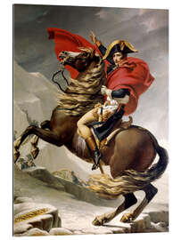 Gallery print Napoleon crossing the Alps