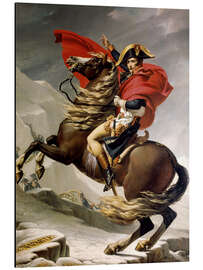 Magnettafel Napoleon überquert den St. Bernhard