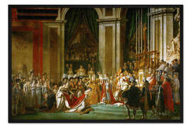 Gerahmter Kunstdruck Die Krönung Napoleons