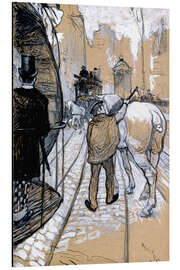 Magnettafel Vorspannpferd