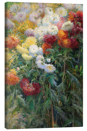 Tableau sur toile Chrysanthèmes