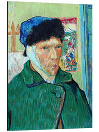 Magnettafel Selbstporträt mit verbundenem Ohr