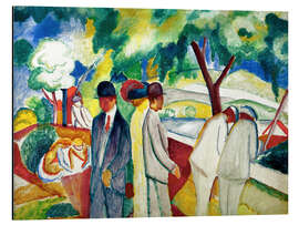 Magnettafel Spaziergänger (Großer heller Spaziergang)