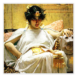 Wandbild  Kleopatra - John William Waterhouse