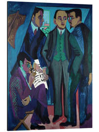 Magnettafel Eine Künstlergemeinschaft