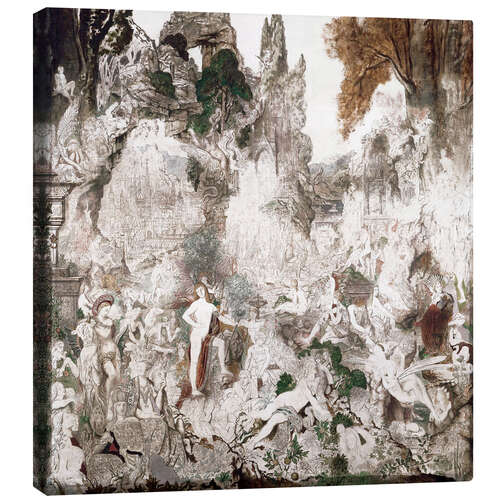 Canvas print Les Chimères