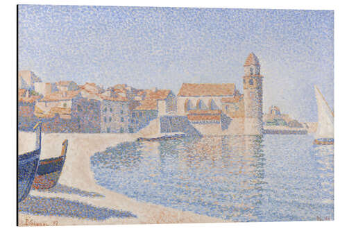 Aluminiumtavla View of Collioure