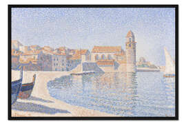 Gerahmter Kunstdruck Ansicht von Collioure