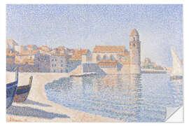 Muursticker View of Collioure