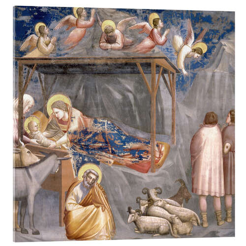 Akrylbilde Nativity, Birth of Jesus