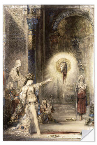 Selvklæbende plakat The Apparition, 1876