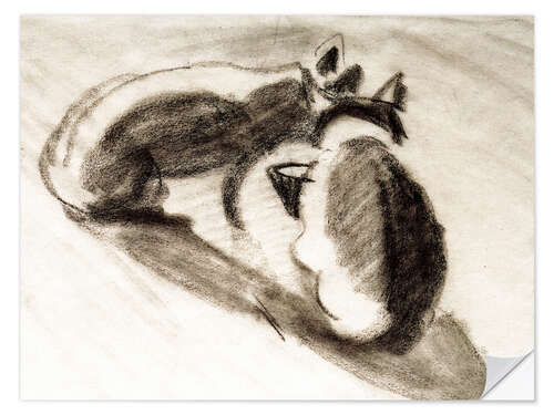 Sisustustarra The Cats of Franz Marc