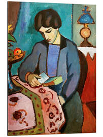 Magnettafel Elisabeth liest