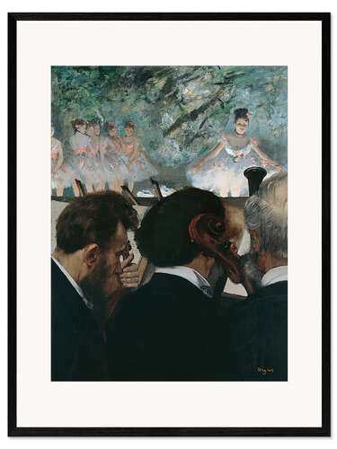 Framed art print Orchestra Musicians