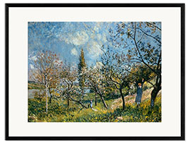 Kunsttryk i ramme Fruit Garden in Spring