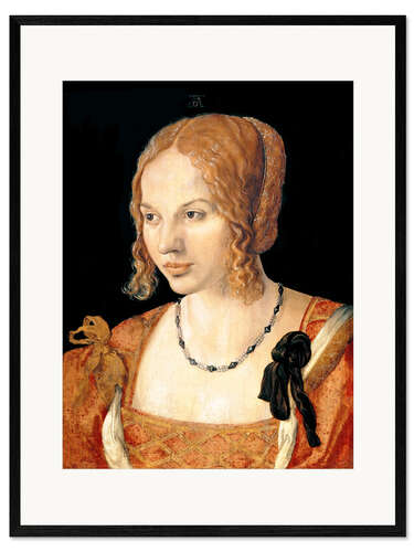 Framed art print Young Venetian Woman