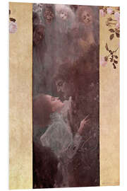 Hartschaumbild Liebe