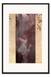 Gerahmter Kunstdruck Liebe