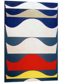 Magnettafel Farbige Abstufung