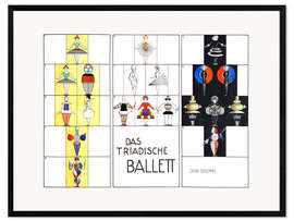 Framed art print Das triadische Ballett (German)