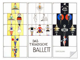 Autocolante decorativo Das triadische Ballett