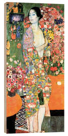 Hout print  De danseres - Gustav Klimt