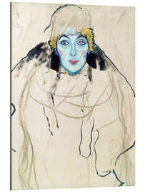 Magnettafel Frauenkopf