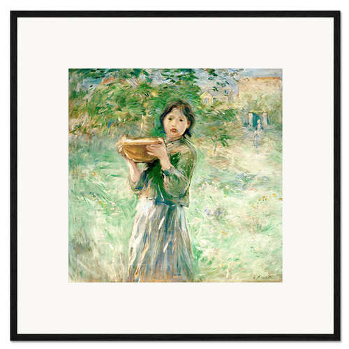 Framed art print The milk bowl