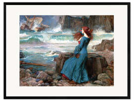 Framed art print Miranda - The Tempest