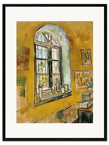 Framed art print Window in the Studio