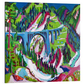 Magnettafel Die Brücke bei Wiesen