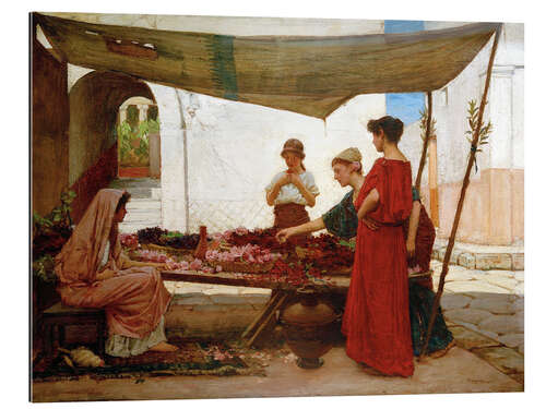 Gallery print A Grecian Flower Market