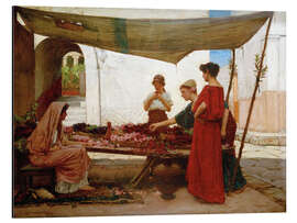 Magnettafel Blumenstand