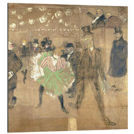 Magnettafel Tanz des Cancan