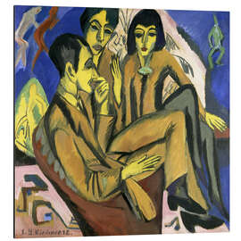 Magnettafel Künstlergruppe (Unterhaltung der Künstler)